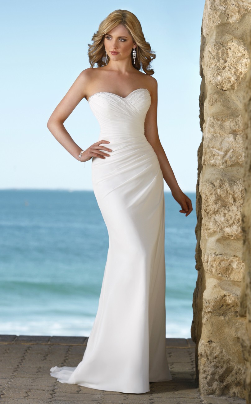 Orifashion HandmadeHandmade Beach Bridal Gown / Wedding Dress BE